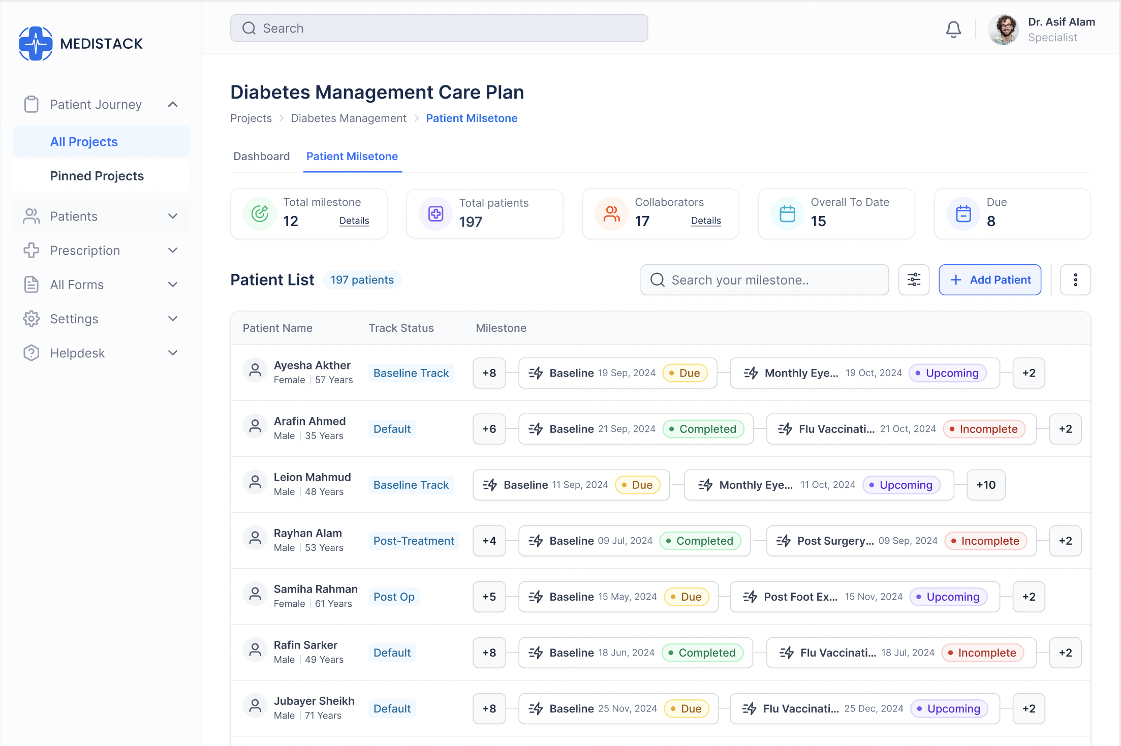 Patient Journey Tracker